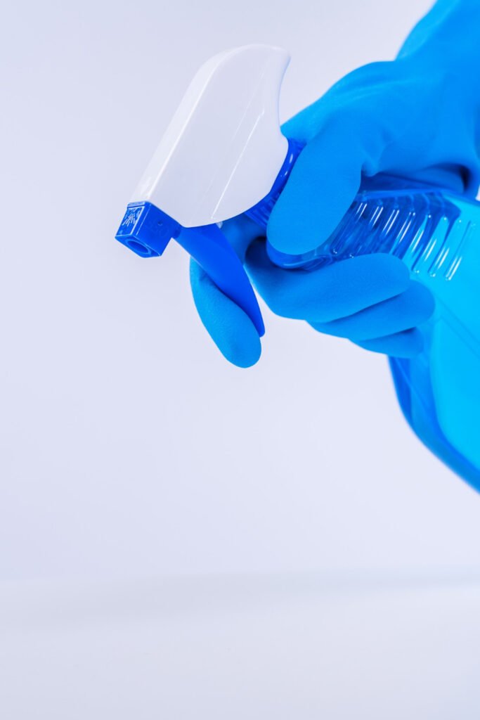 Professional house cleaning in Allentown PA (disinfectant spray) | MG Lima Cleaning Services